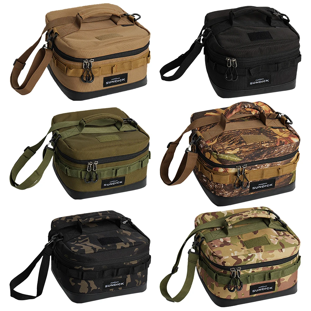 Large Picnic Ice Bag 900D Cloth Camping Travel Organizer Waterproof Thermal Lunch Box for Camping BBQ Family Outdoor Activities