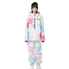 Colorful Set, Women s Ski Clothes, Snow Wear Suit Sets, Snowboard Clothing, Winter Costume, Ski Jacket and Strap Pant for Female 1