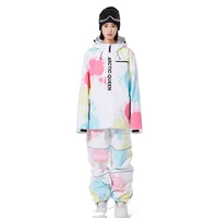 Colorful Set, Women s Ski Clothes, Snow Wear Suit Sets, Snowboard Clothing, Winter Costume, Ski Jacket and Strap Pant for Female 1