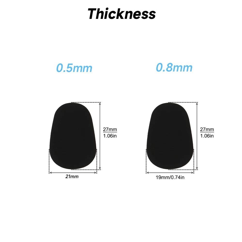 Standard 0.8mm Alto Tenor Saxophone Mouthpiece Cushions Pads Woodwind Musical Instruments Parts Accessories 8pcs / 16pcs, saxophone pads, saxophone mouthpiece cushions, saxophone accessories, saxophone mouthpiece