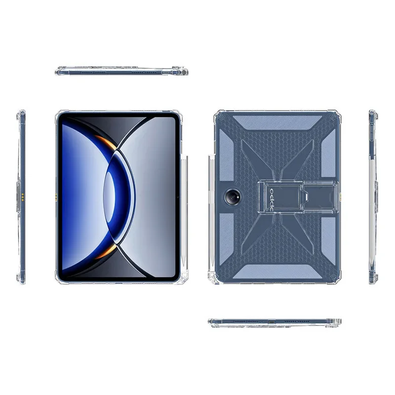 HD Clear Heat Dissipation Tablet Case with Pen Slot