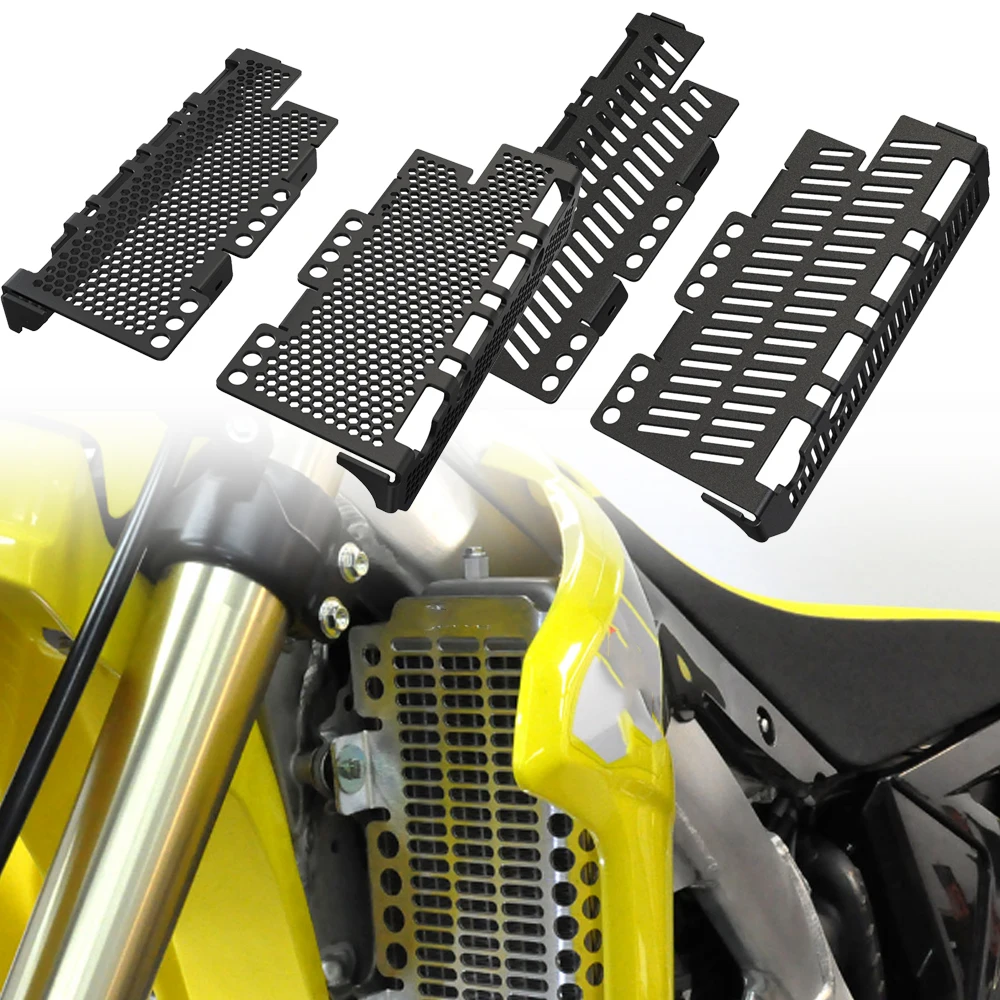 

For Suzuki RM250 RM125 RM 125 250 1996-2006 2007 2008 Dirt Bike Motocross Radiator Grille Guard Grill Protection Cover Protector