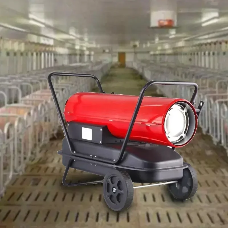 Cheap Industrial Powerful Kerosene Diesel Oil Fired Air Heater for Poultry Farm and Greenhouse 3