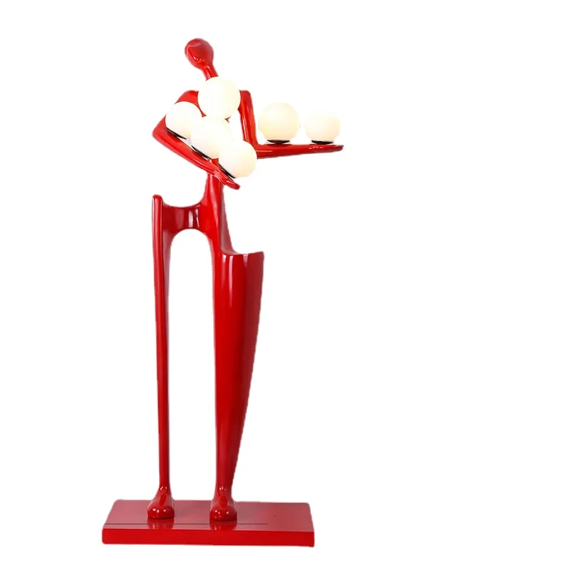 

Художественная Напольная Лампа для чтения, скульптура, декоративная лампа для телевизора, кабинета, винного шкафа, гостиной, крыльца