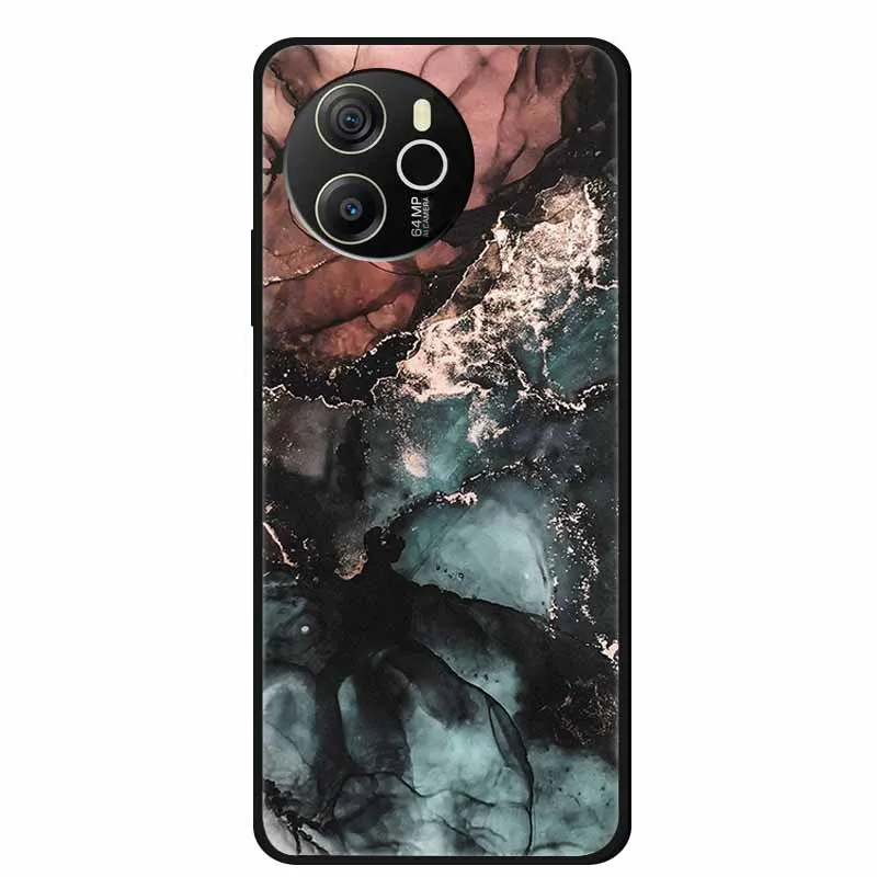Cartoon Black Silicone Soft TPU Phone Cover - Protective Case