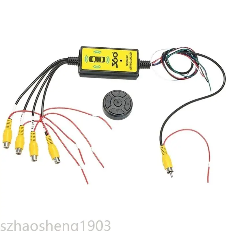 B5XC Waterproof Wide Converter Camera Adapter With High Resolution Imaging & Weatherproof For Long Lasting Vehicle Use
