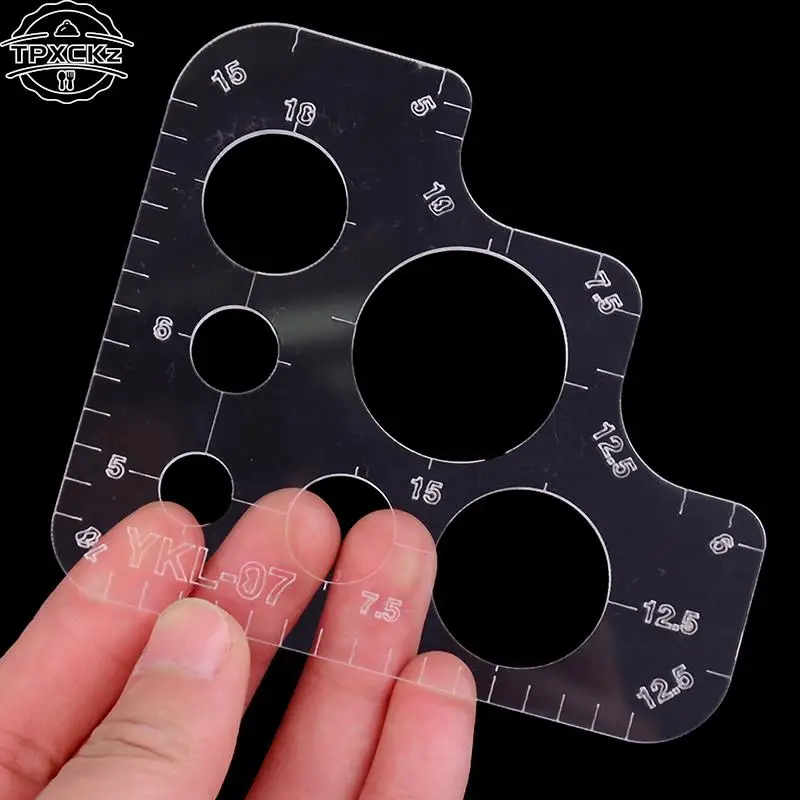 Acrylic Leather Craft Ruler DIY