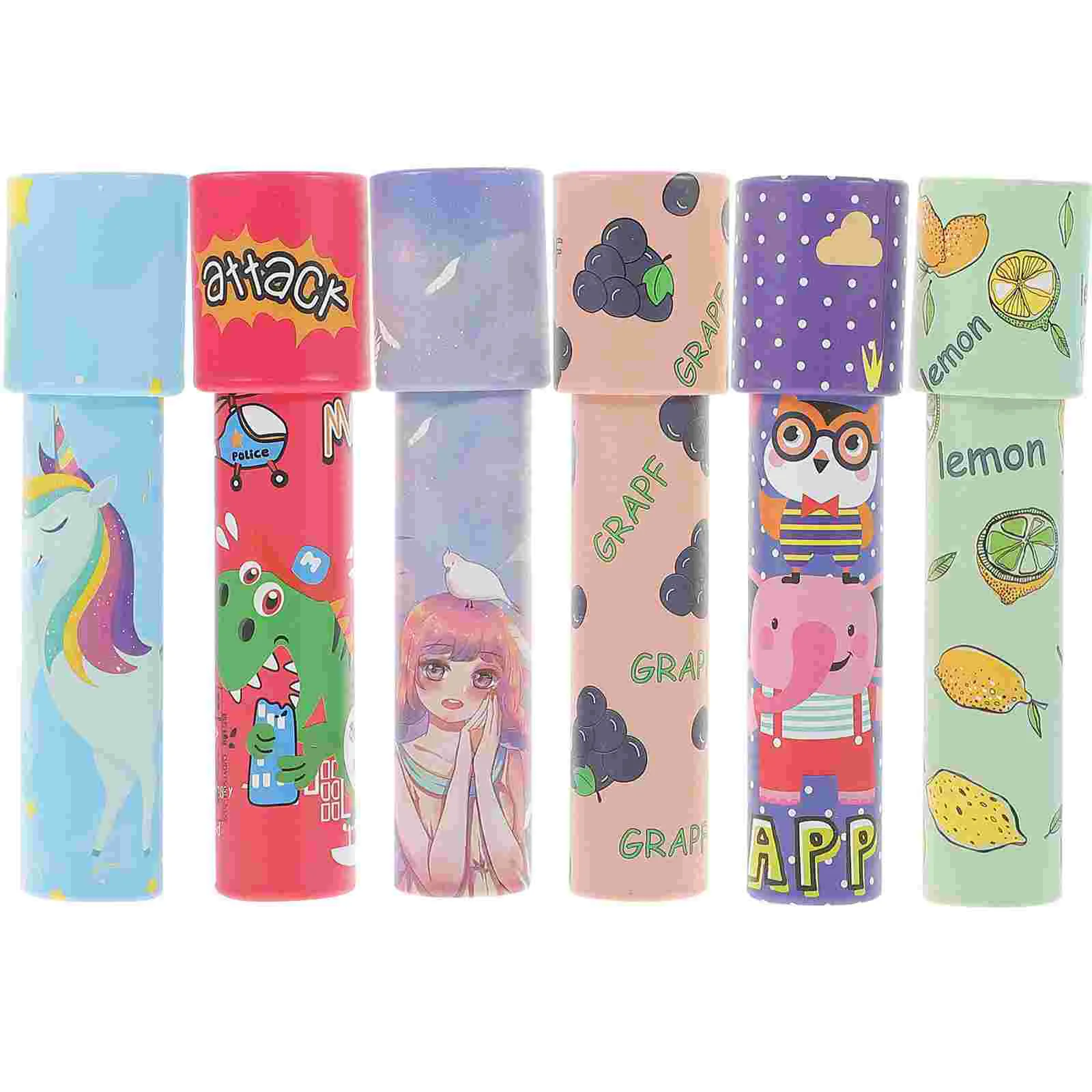 

6 шт., классические калейдоскопы, развивающие игрушки