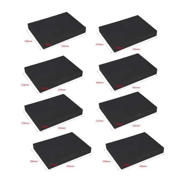 ISOLATOR Pads Box Black