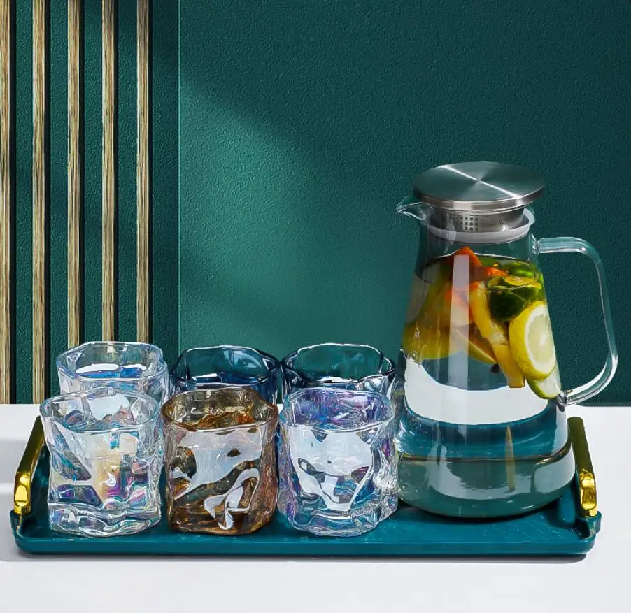 Shining Crystal Old Fashioned Tumblers 280Ml Capacity Set Of 4