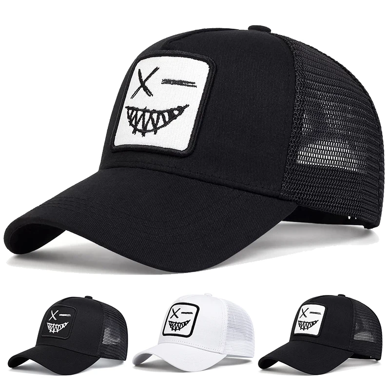 Unisex Cartoon Teeth Embroidered Baseball Hat