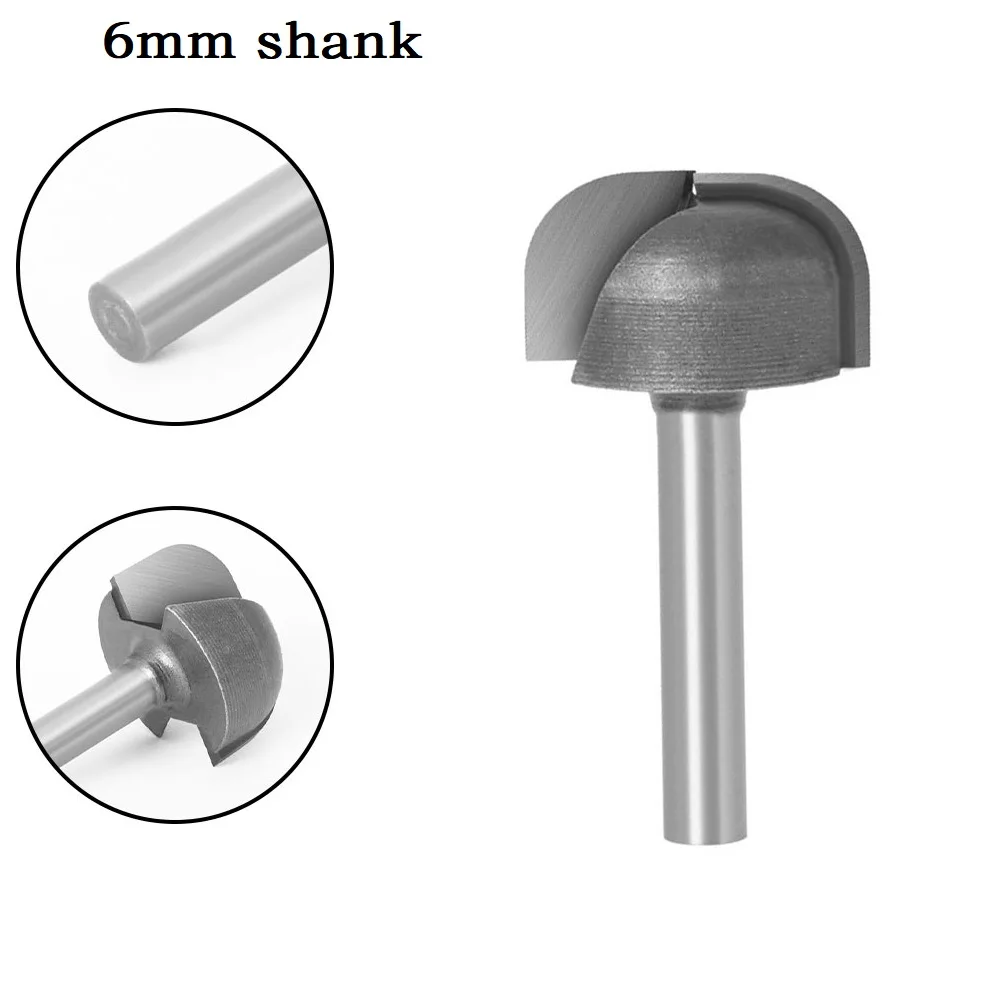 

Power Tools Router Bit Handheld Trimming Machine High Efficiency Shank Milling Cutter Wood Cutting Cemented Carbide