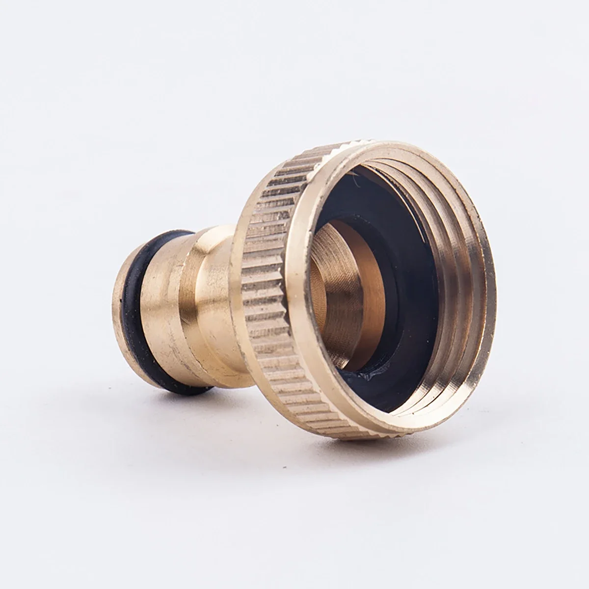1inch BSPF Brass Fitting Hose Tap Pipe Connector Garden Car Wash Water Gun Pipe Joint Faucet Adapter