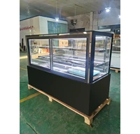 Vitrine d'armoire réfrigérée commerciale, présentoir de gâteaux de boulangerie, vitrine de réfrigérateur, refroidissement par air 3