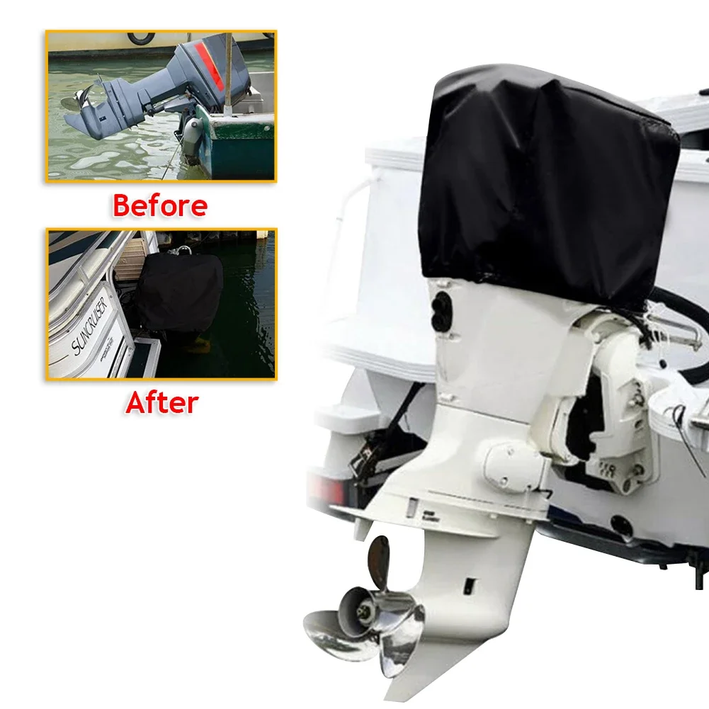 Boat cover Outboard motor cover 15-250HP Waterproof Anti-scratch Heavy Duty Engine Protector