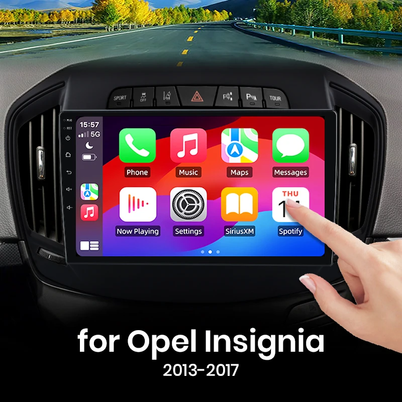 Für Opel Insignia 2013-2017 Drahtlose CarPlay für Apple Android Auto Auto Radio GPS IPS RDS FM WiFi BT 4G 8Core Multimedia Stereo