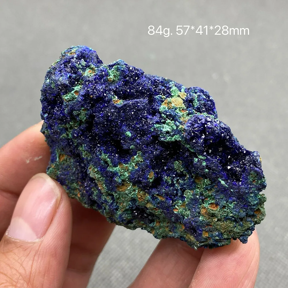 Natural beautiful Azurite and Malachite symbiotic mineral specimen crystal Stones and crystals Healing crystal