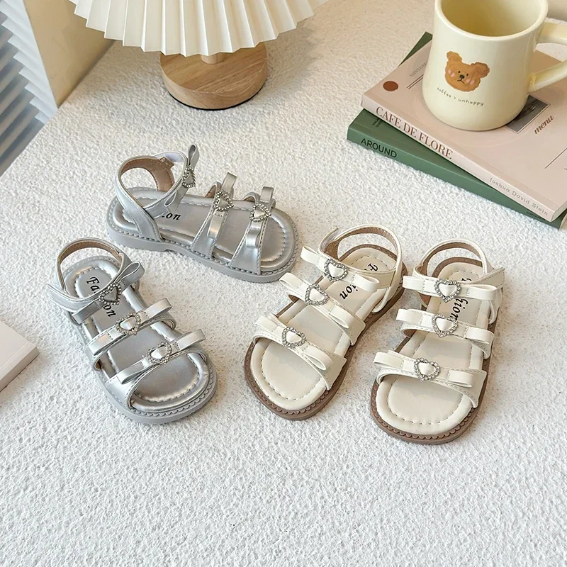 Girls Summer Beach Sandals Open Toes Kids Shoes
