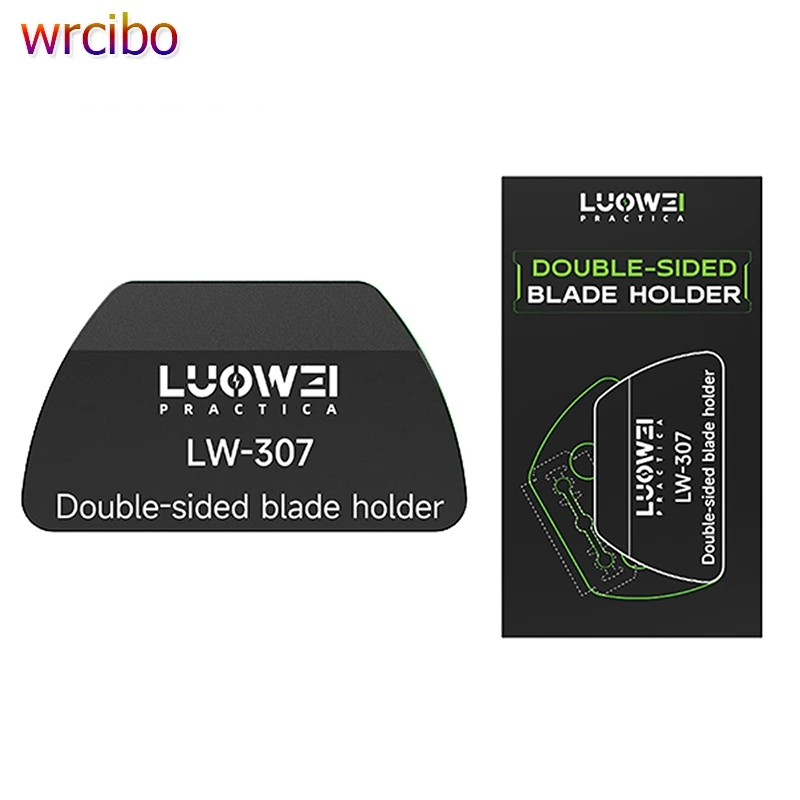

Luowei Double Sided Blade Holder LCD Screen Glue Clean Razor Fixed Tool Not Hurt Hand Disassembly/Removal Of Repair Mobile Phone