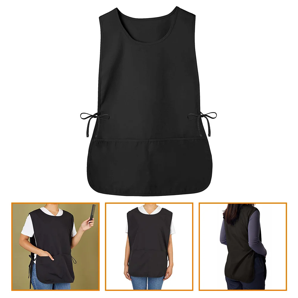 

Work Cleaning Attendant Apron Barber for Hair Cutting Men Reusable Women Hairstylist Aprons Polyester
