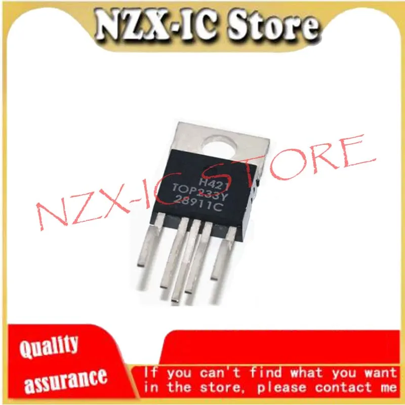 

5PCS/LOT New imported TOP233Y TOP233YN TO-220 5-pin power management chip IC