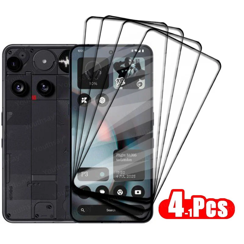 Premium Full Coverage Tempered Glass Screen Protector - HD Clarity