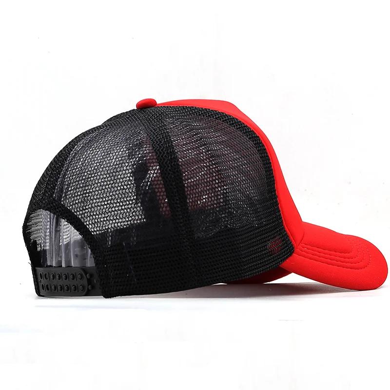 Zomer Unisex Heren Vissen Baseball Caps Dames Ademend Mesh Snapback Hoeden Rood Zwart Casual Sport Hoeden 3D Print Cap_voghion.com
