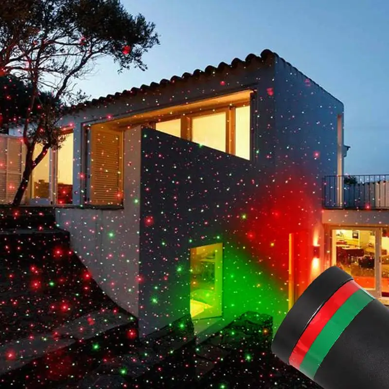 

Outdoor Waterproof LED Stage Light Garden Tree Moving Laser Projector Party Home Decoration Effect Lamp forChristmas Decorations