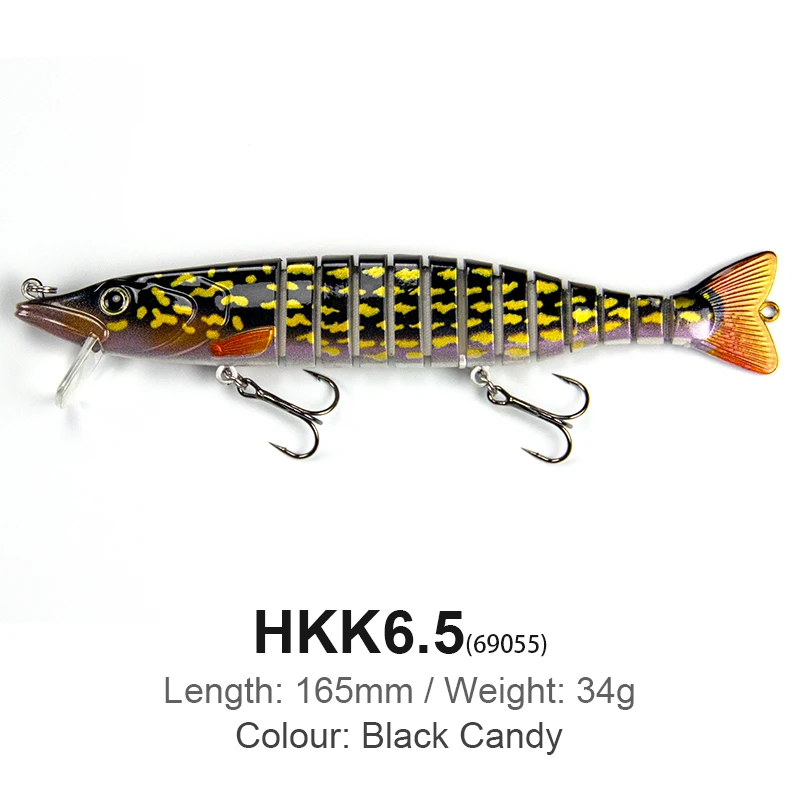 165mm 34g Sinking Wobblers For Pike Bass Perch 13 Multi Jointed Swimbait Trolling Hard Artificial Baits Fishing Lure Crankbaits