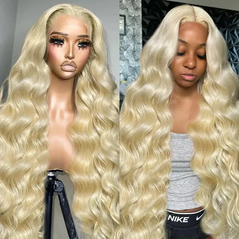 

Wiggogo Glueless Wig 613 Blonde Lace Front Wig Human Hair 13x6 Lace Front Human Hair Wig Body Wave 13X6 Hd Lace Frontal Wig