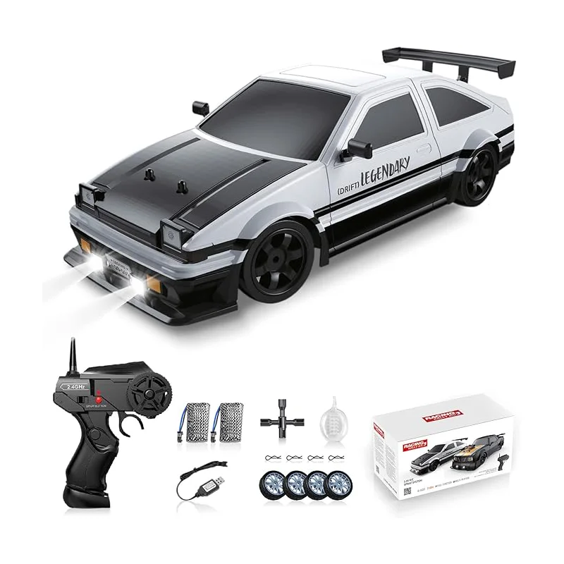 AE86 1:16 レーシングドリフトカーリモートコントロールおもちゃ RC