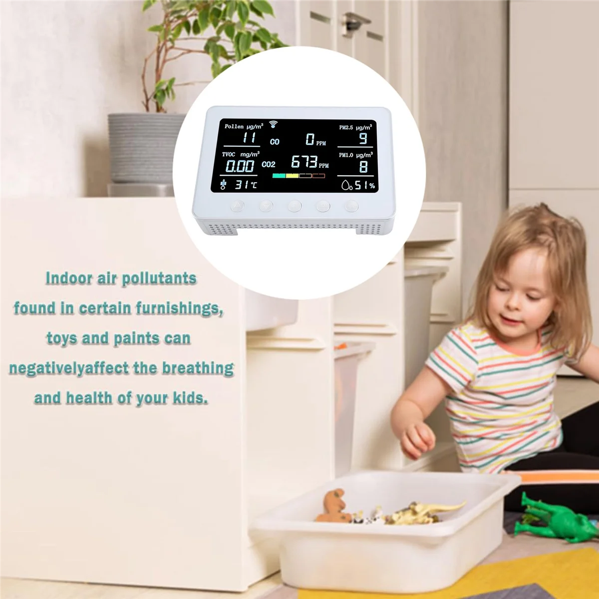 PT02 ÷   , ɰ , TVOC CO CO2 PM2.5, 1.0 µ RH IoT Ʈѷ, RS485  ΰ, EU ÷