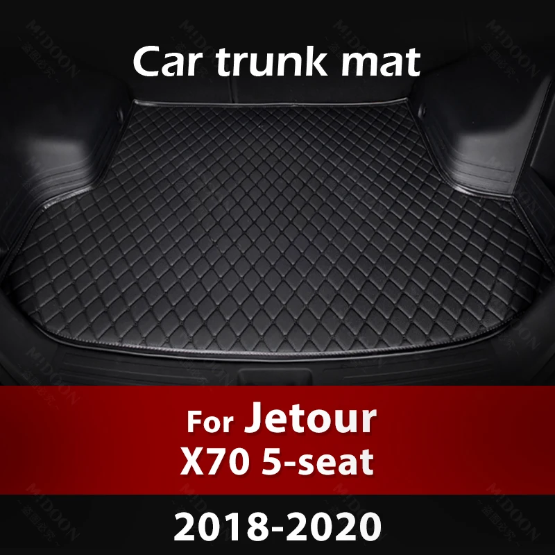 

Car Trunk Mat For Jetour X70 5-Seat 2018 2019 Custom Car Accessories Auto Interior Decoration