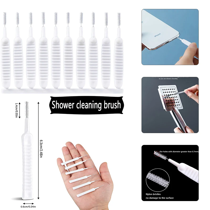 Details Cleaning Brush Shower Nozzle Dregger Shower Nozzle Cleaning