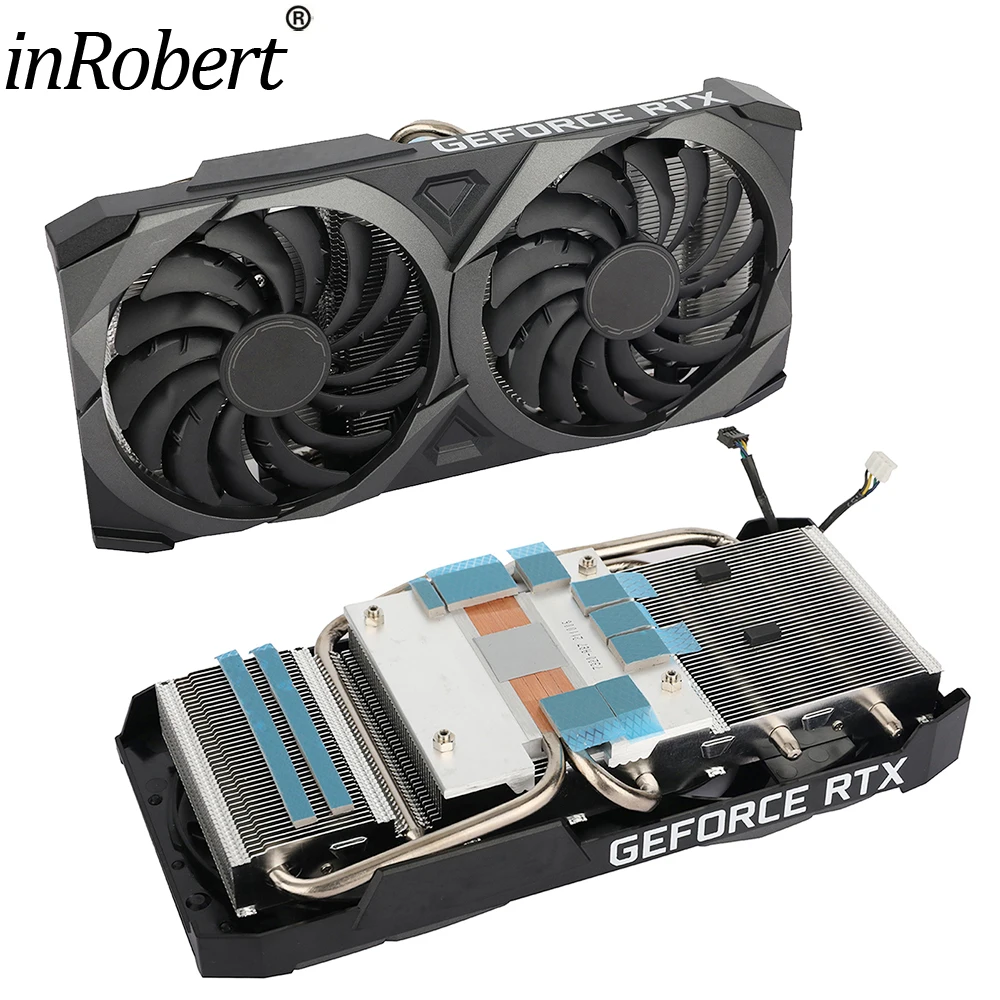 Scheda Video Coloer Dissipatore Di Calore Rtx3060Ti Rtx3070 Per Msi Rtx 3060 Ti 3070 Ventus 2X Dissipatore Di Calore Di Raffreddamento Della Scheda Gr