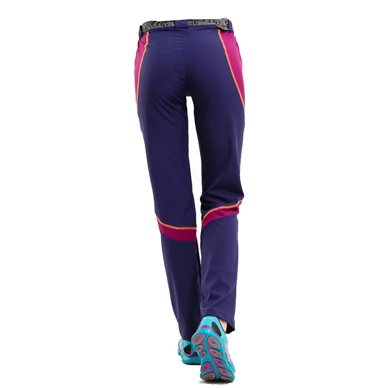 Summer Women Hiking Pants Camping Hiking Quick-Dry Elastic Sun-Protective Fishing Racing Cycling