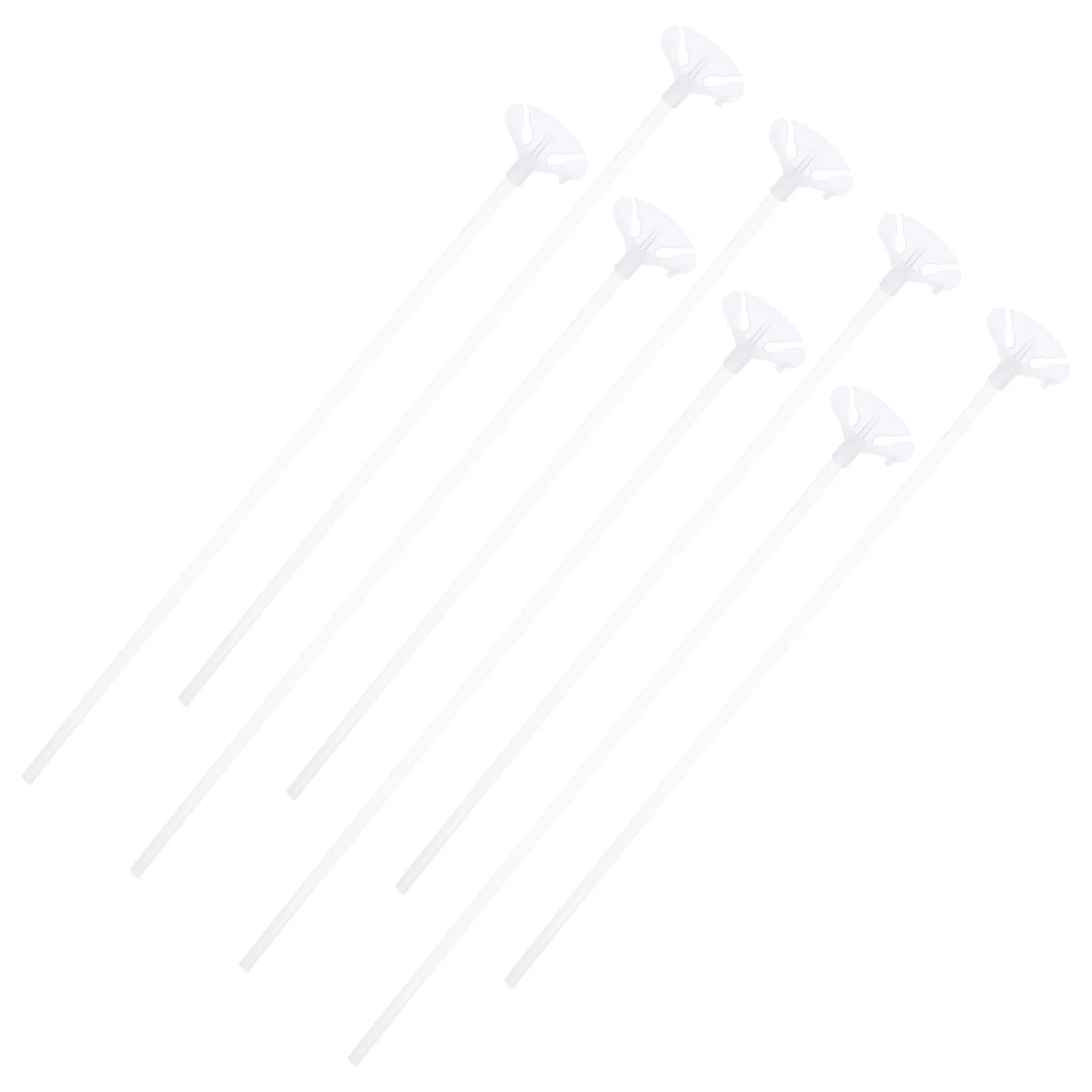 

100 Pcs White Balloons Plastic Support Sticks Accessories Stand Stands for Centerpieces Tall