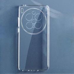 Transparent TPU Phone Case - Clear Liquid Silicone Soft Protective Back Shell (Vivo X300 Pro)