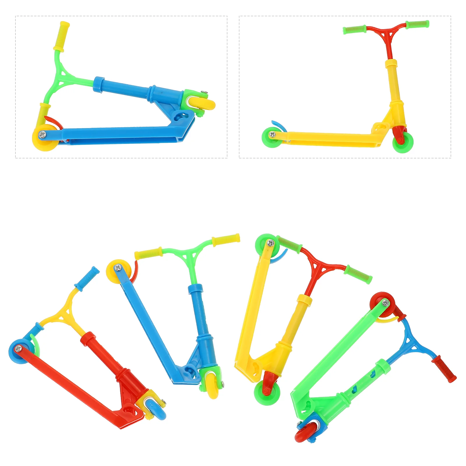 

4Pcs Finger Scooters Finger Training Toys Desktop Sports Toys Birthday Gift