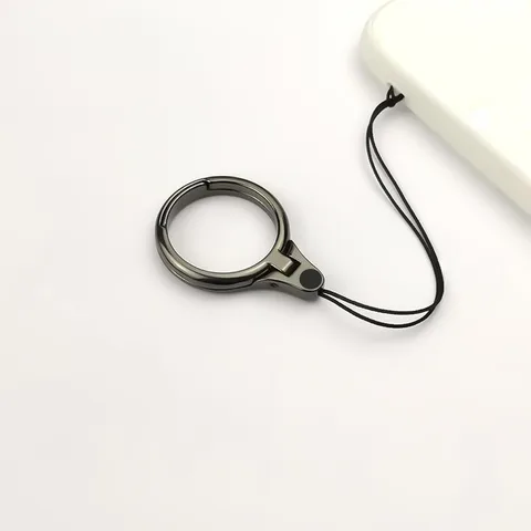 Phone Ring Lanyard Short Female Simple Phone Holder Suitable for Apple Anti-drop Universal Phone Straps