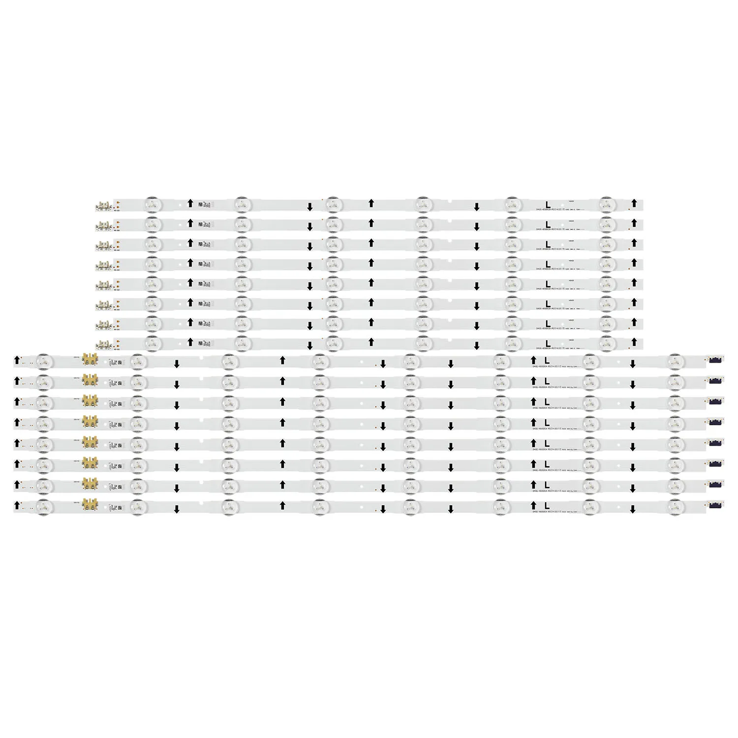 Tira Led para Samsung D4ge650dca-r2 D4ge-650dcb-r2 2014svs65f 3228 Ua65h6400 Ue65h6400 Ue65h647 Hg65nd478 Novo 16 Pcs