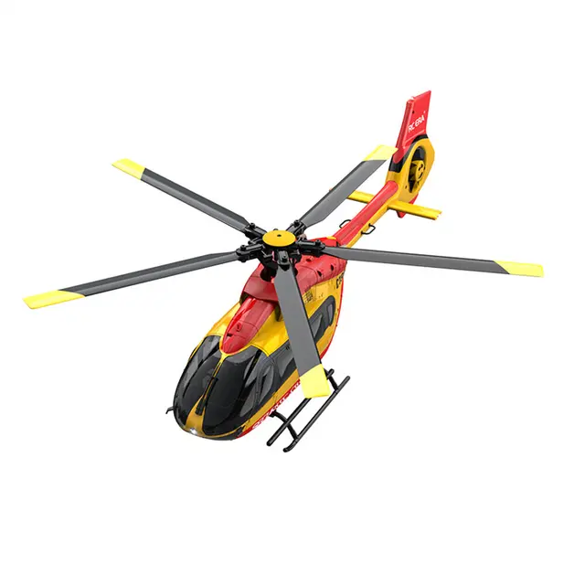 RC ERA C190 1:30 H145 Scale 2.4G 6CH 6-Axis Gyro Optical Flow Localization Altitude Hold Flybarless RC Helicopter RTF 3