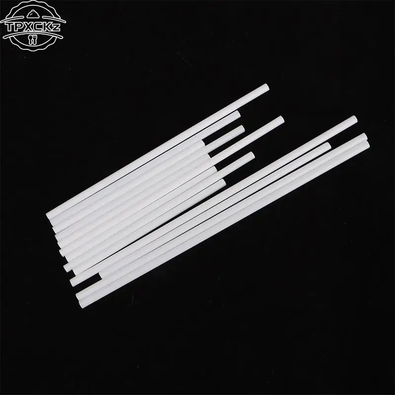 Lollipop Sticks 8/10/15/20cm White Paper Solid Core 100Pcs For Chocolate Candy Sticks Cake Pop DIY Baking Accessories lollipop sticks