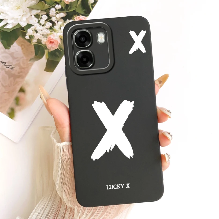Cute Lucky Letters Soft TPU Phone Case Back Cover s