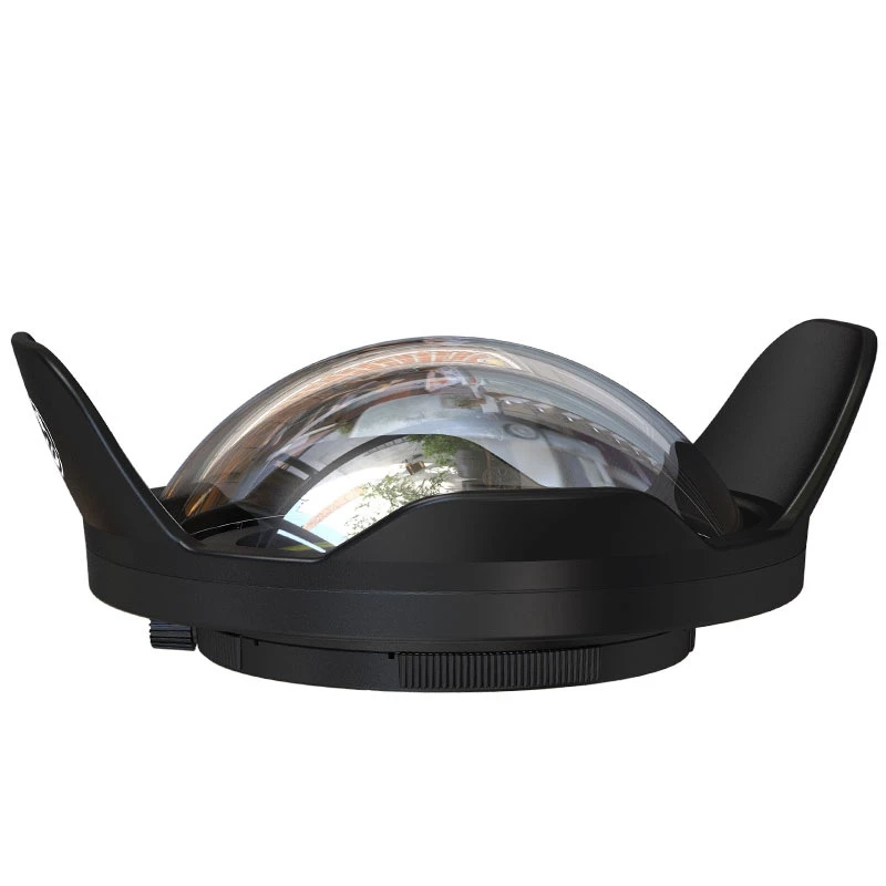 

Для SLR-камеры 67 мм портативная Водонепроницаемая широкоугольная купольная крышка объектива в корпусе детали для подводного плавания