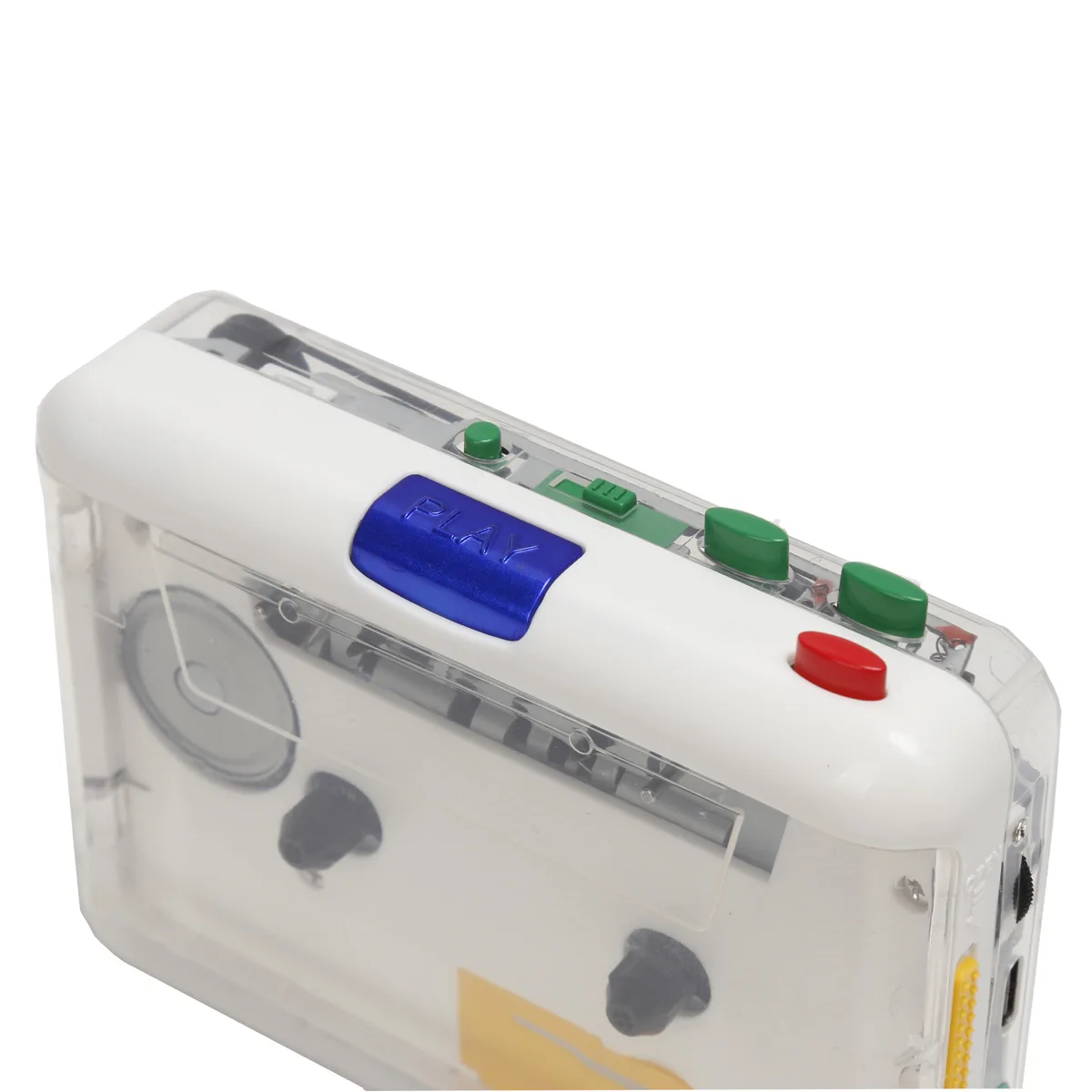Cassette Player Portable Walkman Tape Player Captures MP3 Audio Music via PC Cassette to MP3 Converter Tape