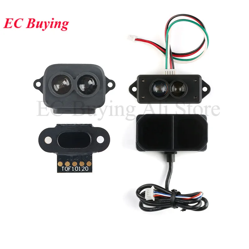 Модуль датчика расстояния TFmini Plus TF Mimi TF-luna TOF10120 TWTOF240UI ToF Laser Lidar Range дальность UART I2C