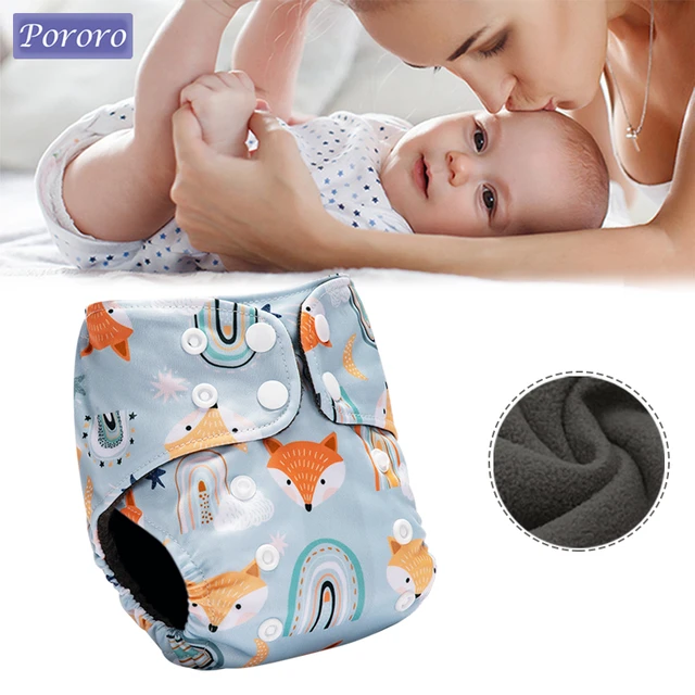 Leakproof Cute Stylish Ecological Reusable Napppies Panties Bamboo Charcoal  Washable Cloth Diapers For Baby Boys And Girls - AliExpress