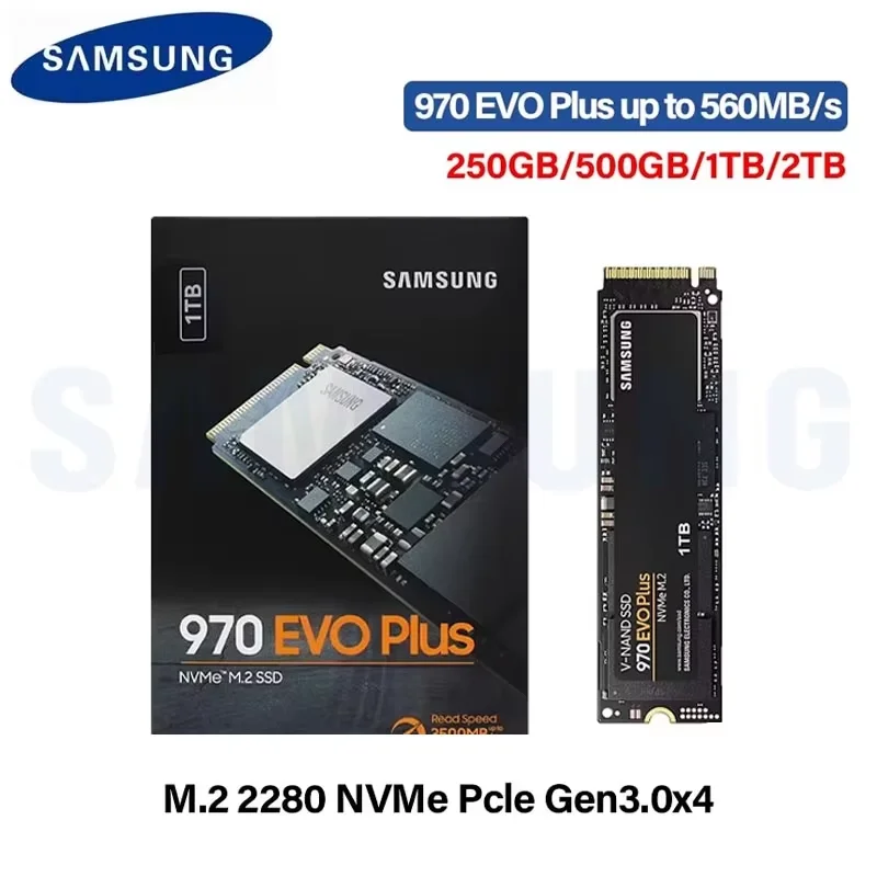 Ssd Samsung 970 Evo Plus Nvme M2 Ssd 500gb SAMSUNG MZ-V7S500B/AM
