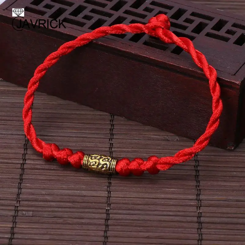 Chinese Feng Shui Lucky Red String Bracelet Amulet Good Luck Red String Rope Bracelet Handmade Braided Bangles Gift 1